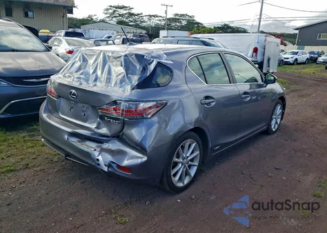 2012 Lexus Ct 200 z USA, uszkodzony, nr VIN JTHKD5BH2C2080096